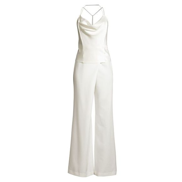 NWT Black Halo Adina 2-Piece Jumpsuit $525